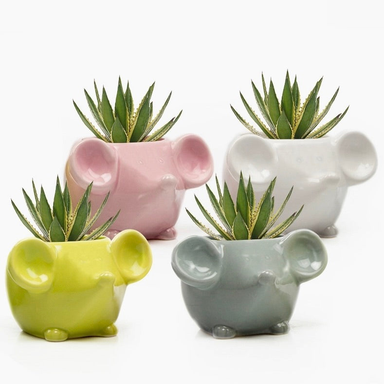 mouse plant pot Mouse Plant Pot – The Wild Hare Haberdashery
