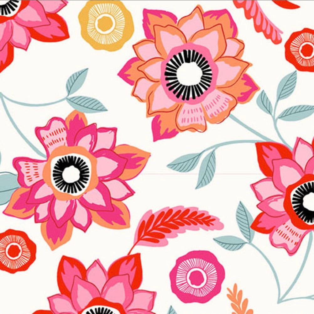 Memories Unfold by the 1/4 Yard - Off White Mayflower