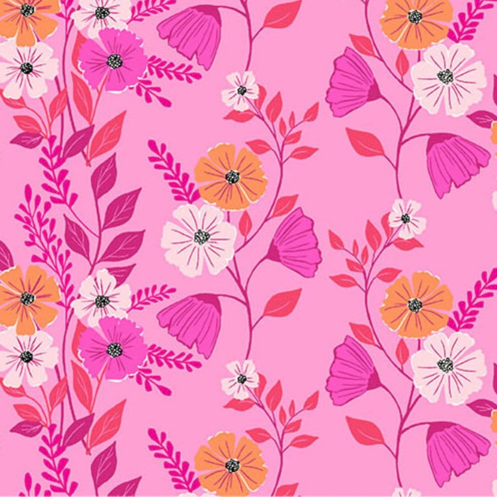 Memories Unfold by the 1/4 Yard - Pink Martha's Vineyard