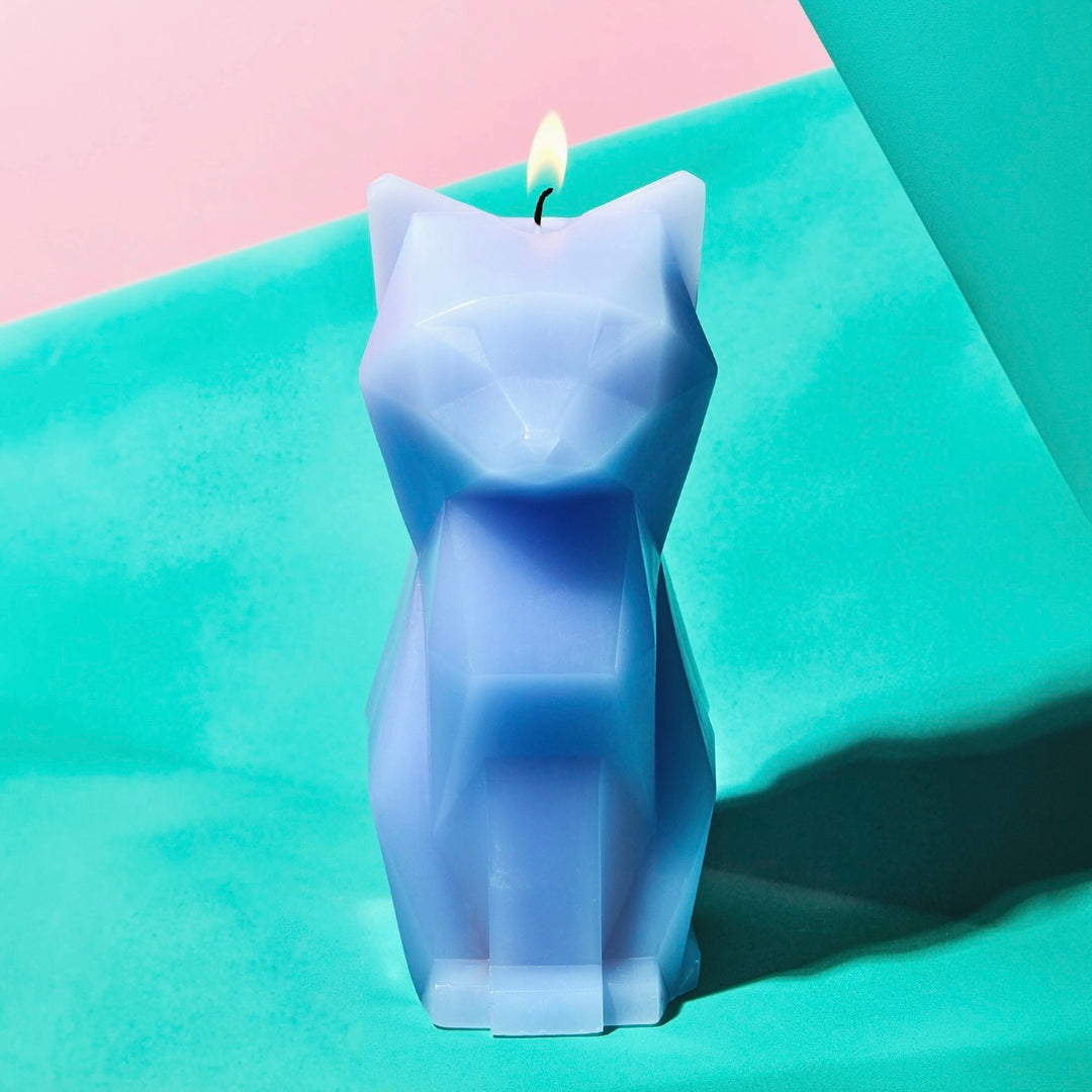 Pyropet Kisa Cat Skeleton Candle