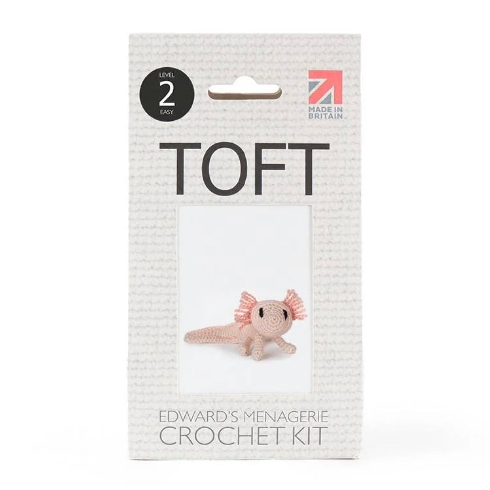 Mini Danielle the Axolotl Crochet Kit
