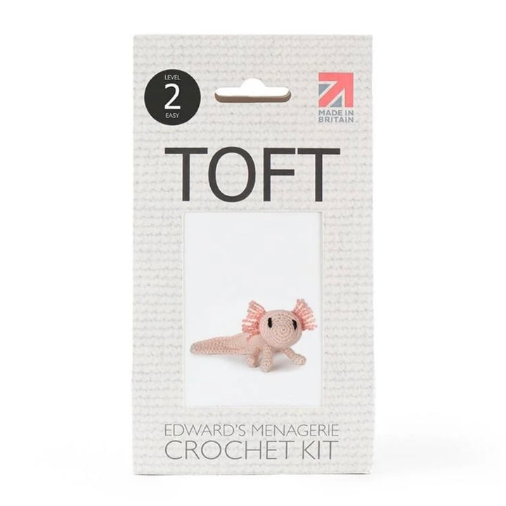 Mini Danielle the Axolotl Crochet Kit