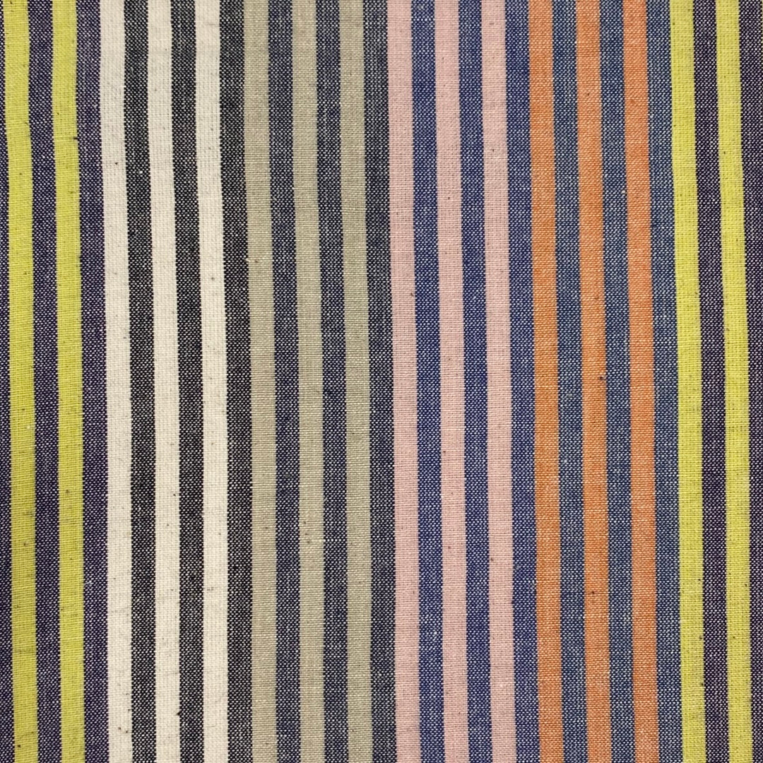 Cabana Stripe Woven Cotton by the 1/4 Yard - Sunburst