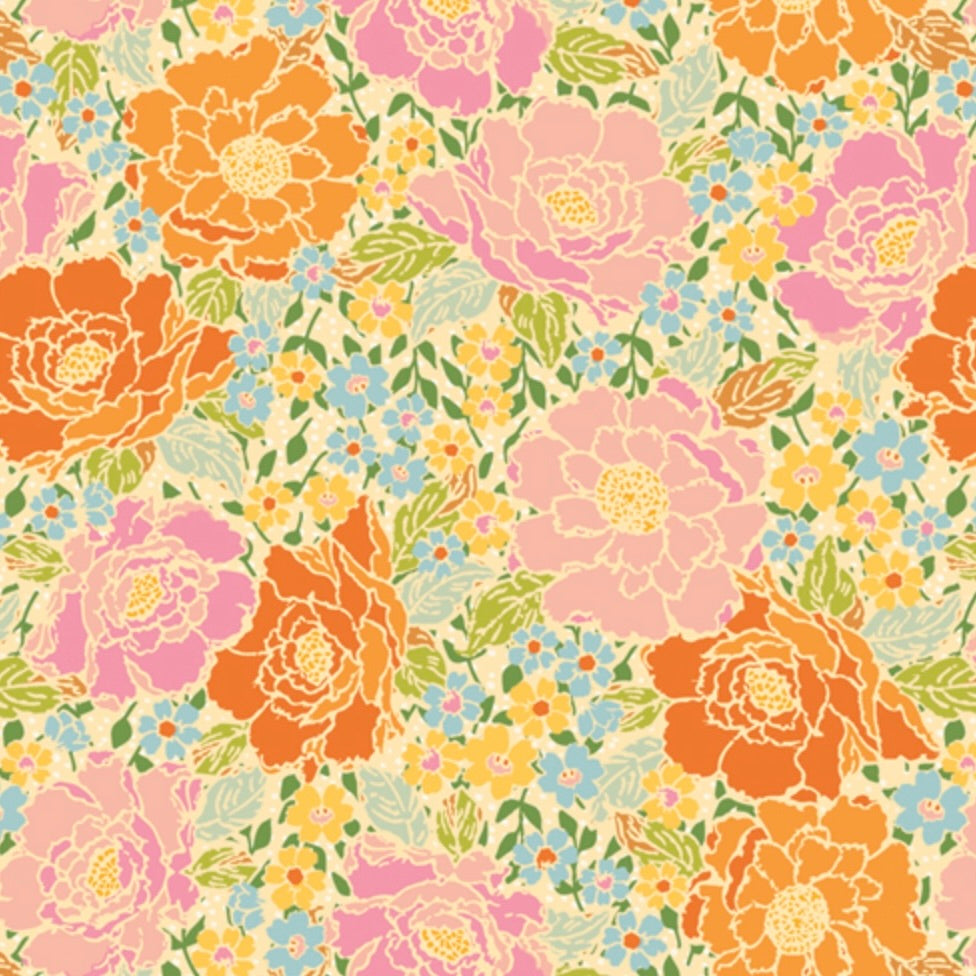 Marigold by the 1/4 Yard - Woods Rose Garden