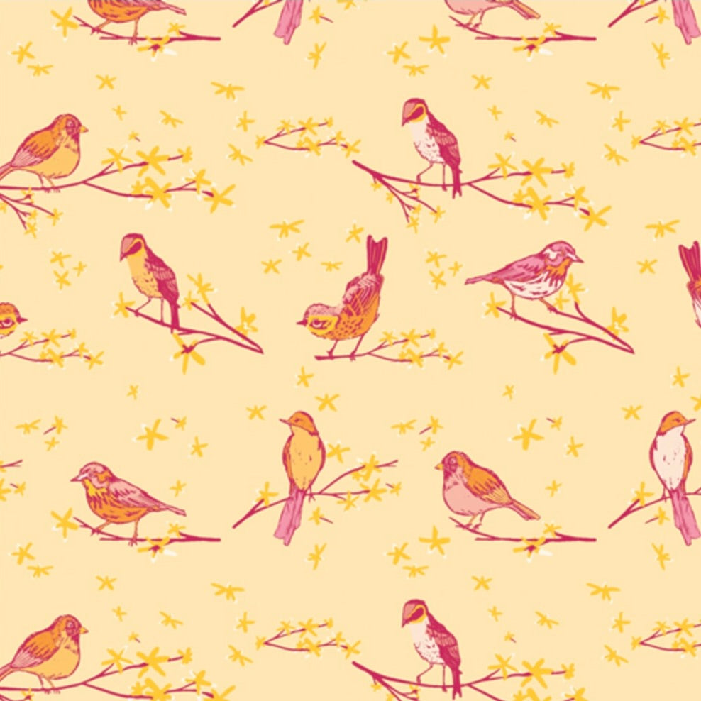 Marigold by the 1/4 Yard - The Dawn Chorus