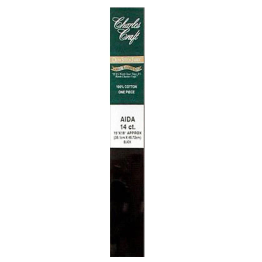 Aida Cloth 14ct Black