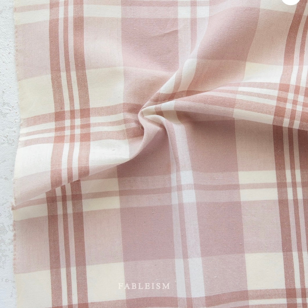 Arcade Plaids by the 1/4 Yard - Soft Rose
