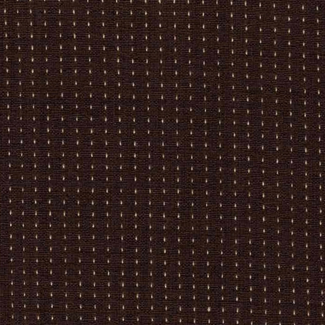 Nikko Topstitch Cotton by the 1/4 Yard - Cocoa Brown