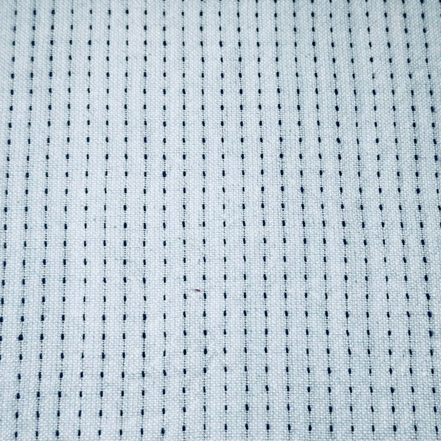Nikko Topstitch Cotton by the 1/4 Yard - Denim Light