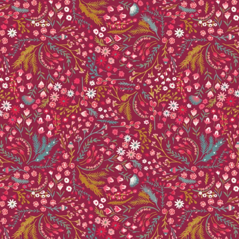 Adventale by the 1/4 Yard - Yuletide Ditsies