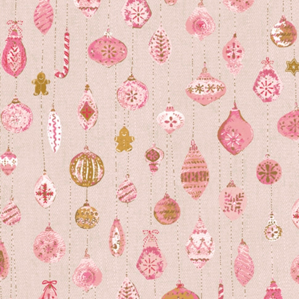 Adventale by the 1/4 Yard - Sugared Ornaments