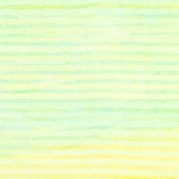World of Stripes Batiks by the 1/4 Yard - Lemon