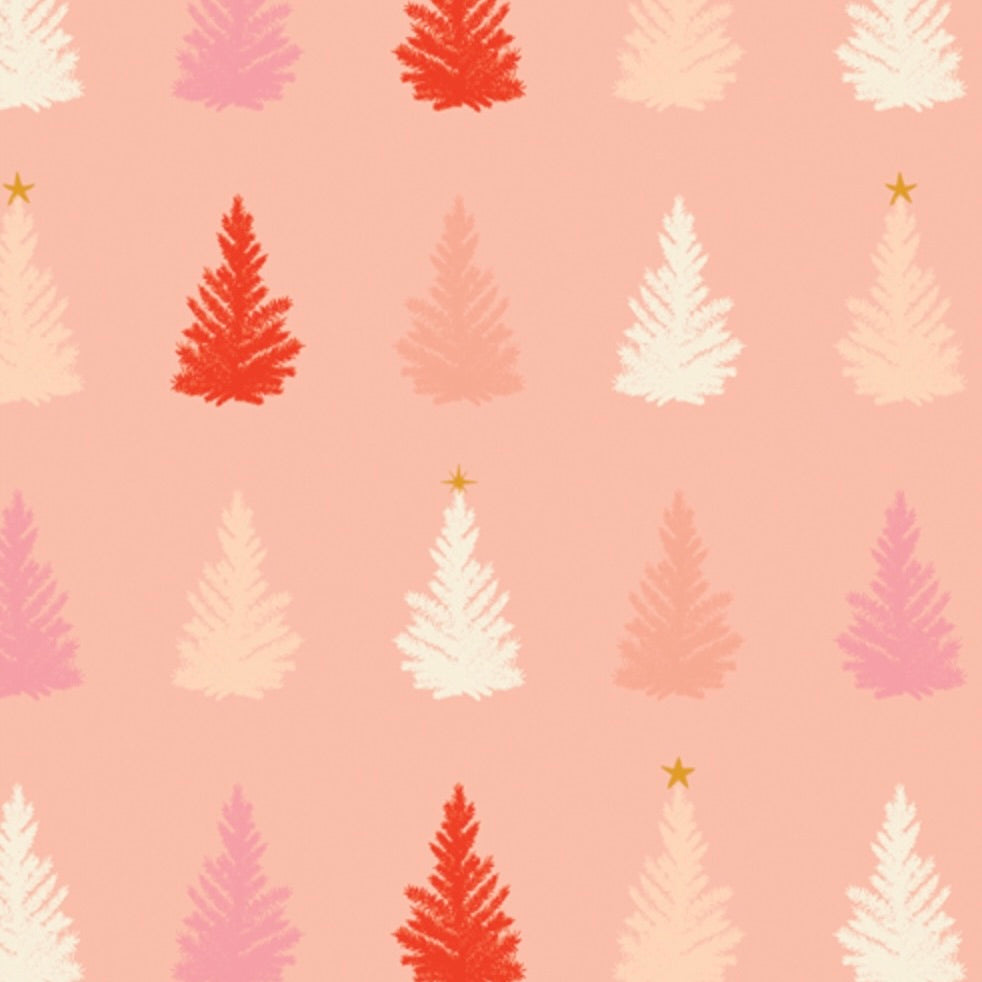 Tree-mendous Festivities by the 1/4 Yard