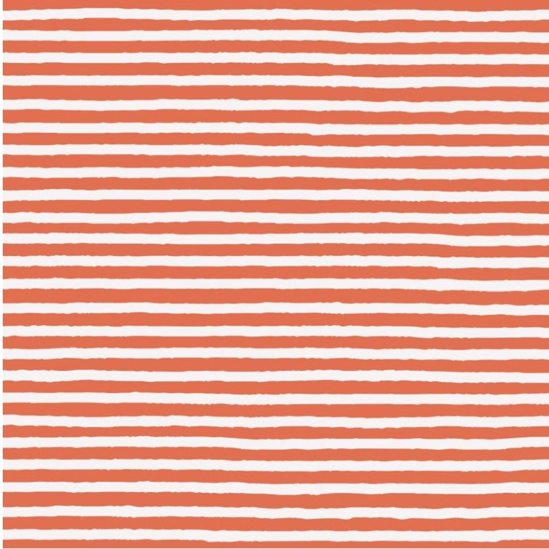 Gothic Whimsy by the 1/4 Yard - Orange Stripes