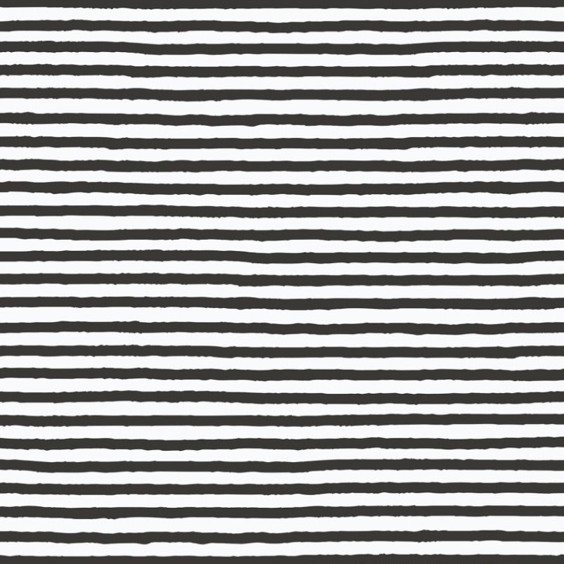 Gothic Whimsy by the 1/4 Yard - Black Stripes