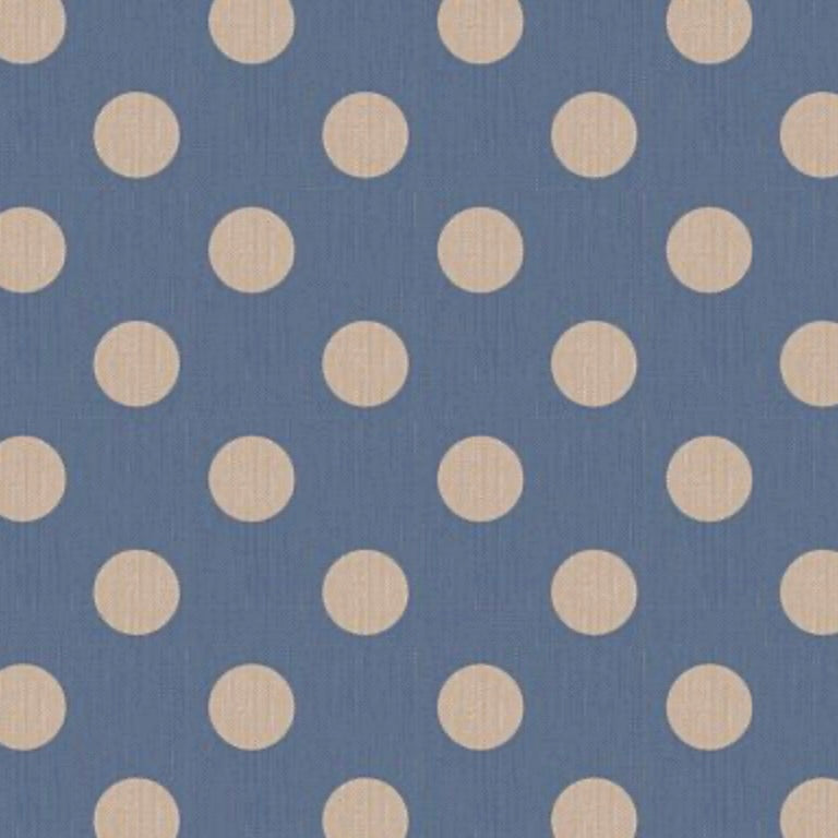 Tilda Chambray Fabric by the 1/4 Yard - Denim Dots