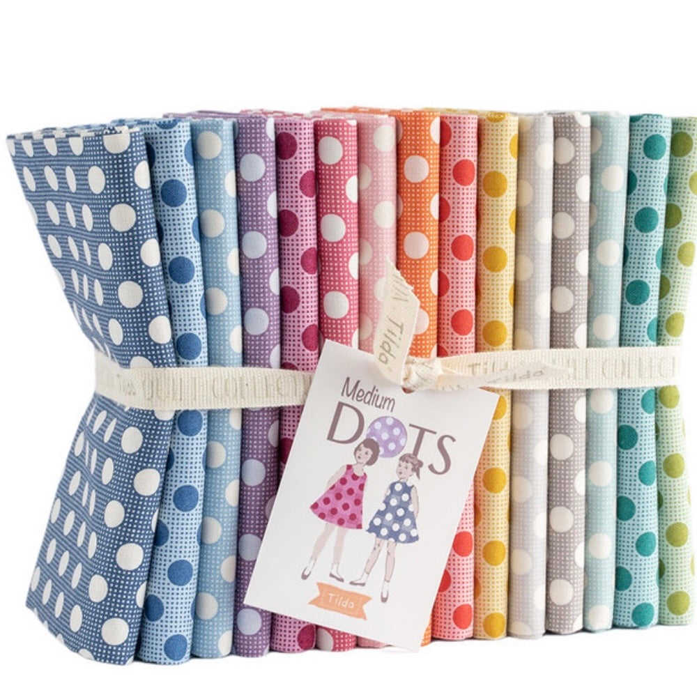 Tilda Basic Medium Dots Fat Quarters