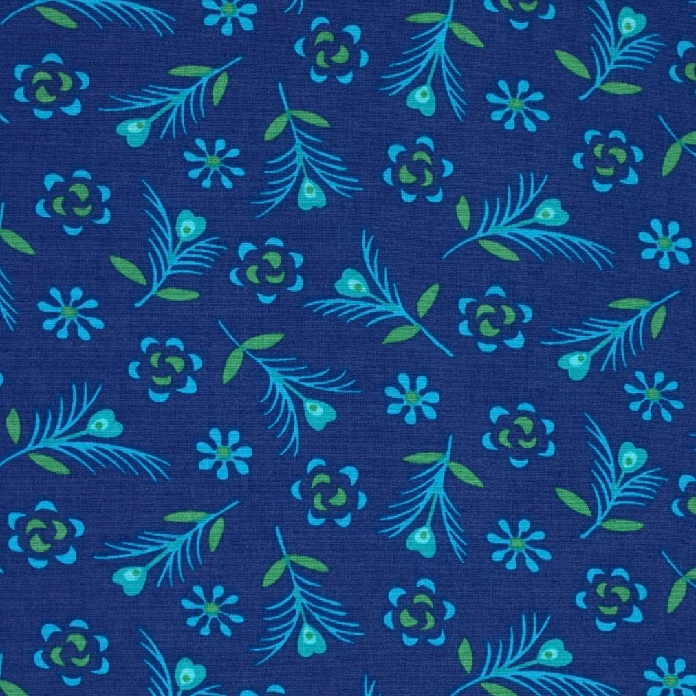 Petit Pan Cotton by the 1/4 Yard - Gitane Indigo