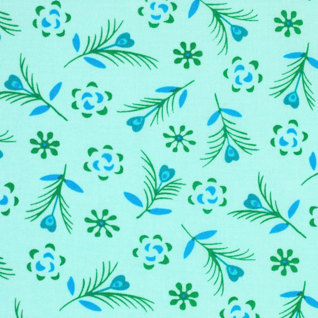 Petit Pan Cotton by the 1/4 Yard - Gitane Opaline Blue