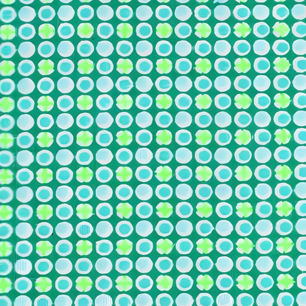 Petit Pan Cotton by the 1/4 Yard - Django Boreal Green