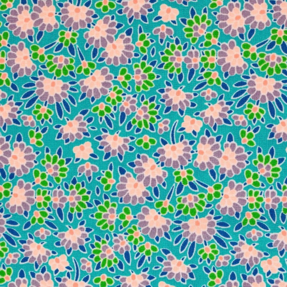 Petit Pan Cotton by the 1/4 Yard - Calendula Green