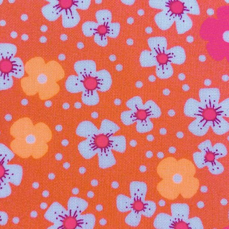 Petit Pan Cotton by the 1/4 Yard - Island Flowers Sand Pink
