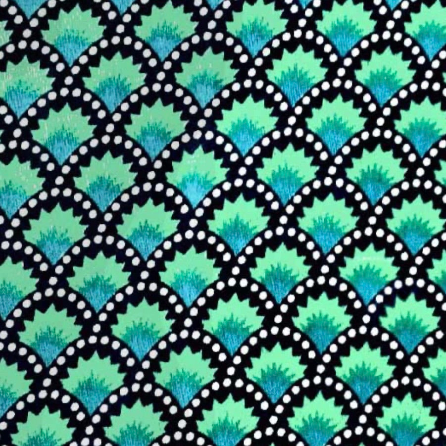 Petit Pan Cotton by the 1/4Yard - Wasabi Emerald