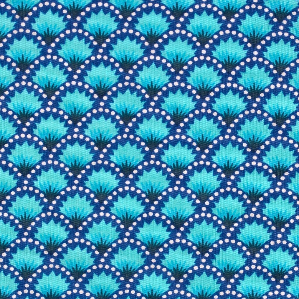 Petit Pan Cotton by the 1/4Yard - Wasabi Blue
