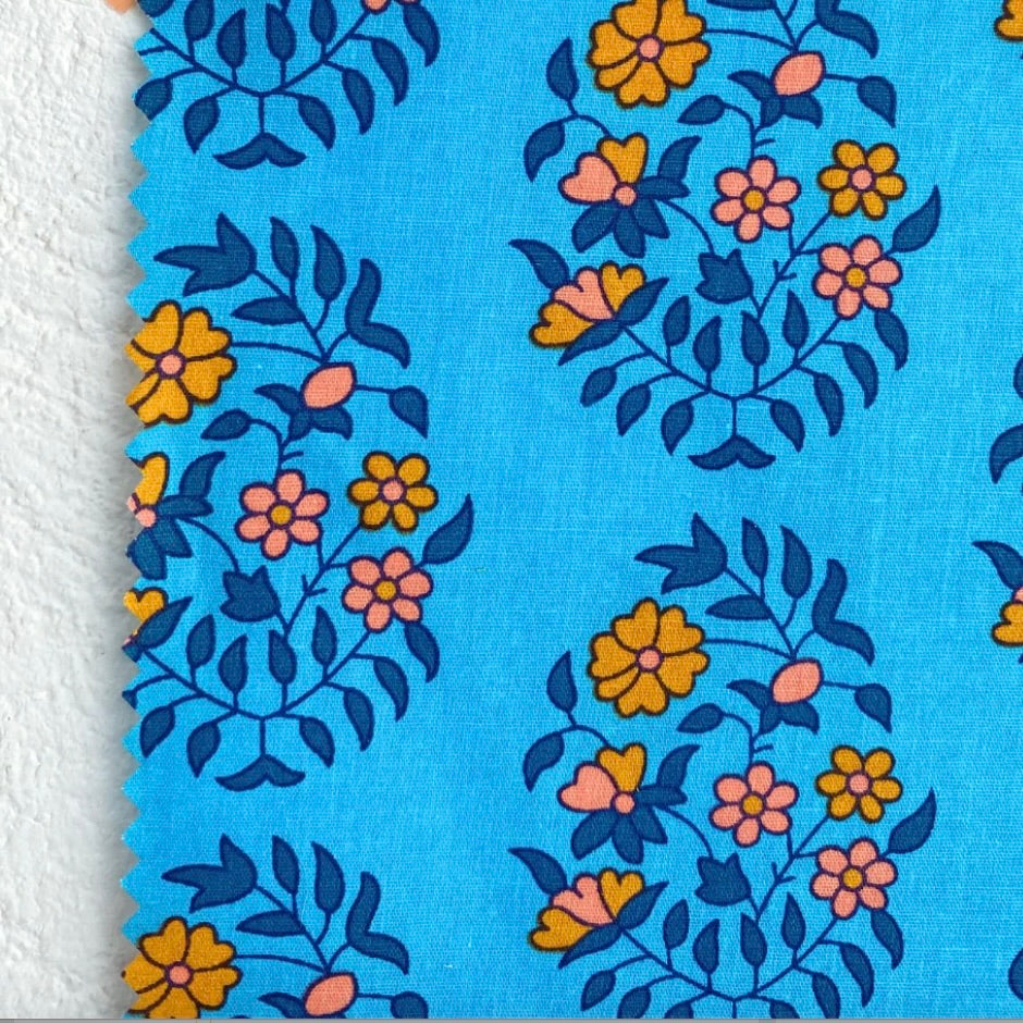 Petit Pan Cotton by the 1/4Yard - Shalin Turquoise