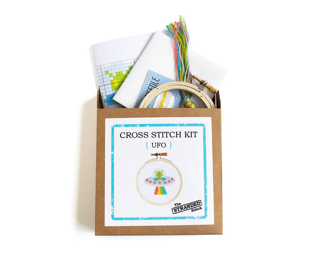 UFO - DIY Mini Cross Stitch Kit