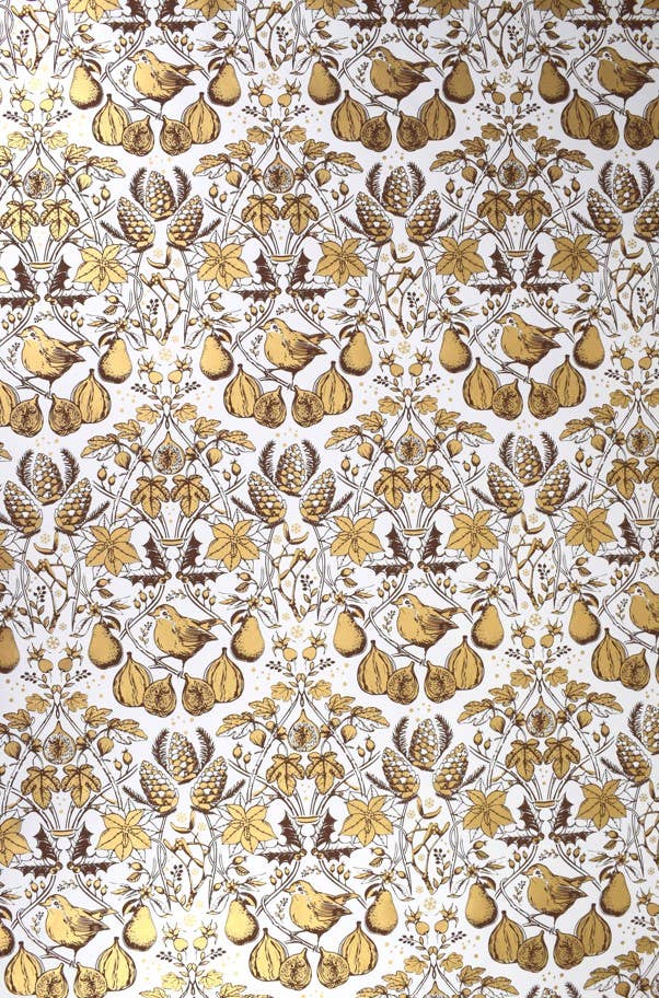 Winter Berries Wrapping Paper