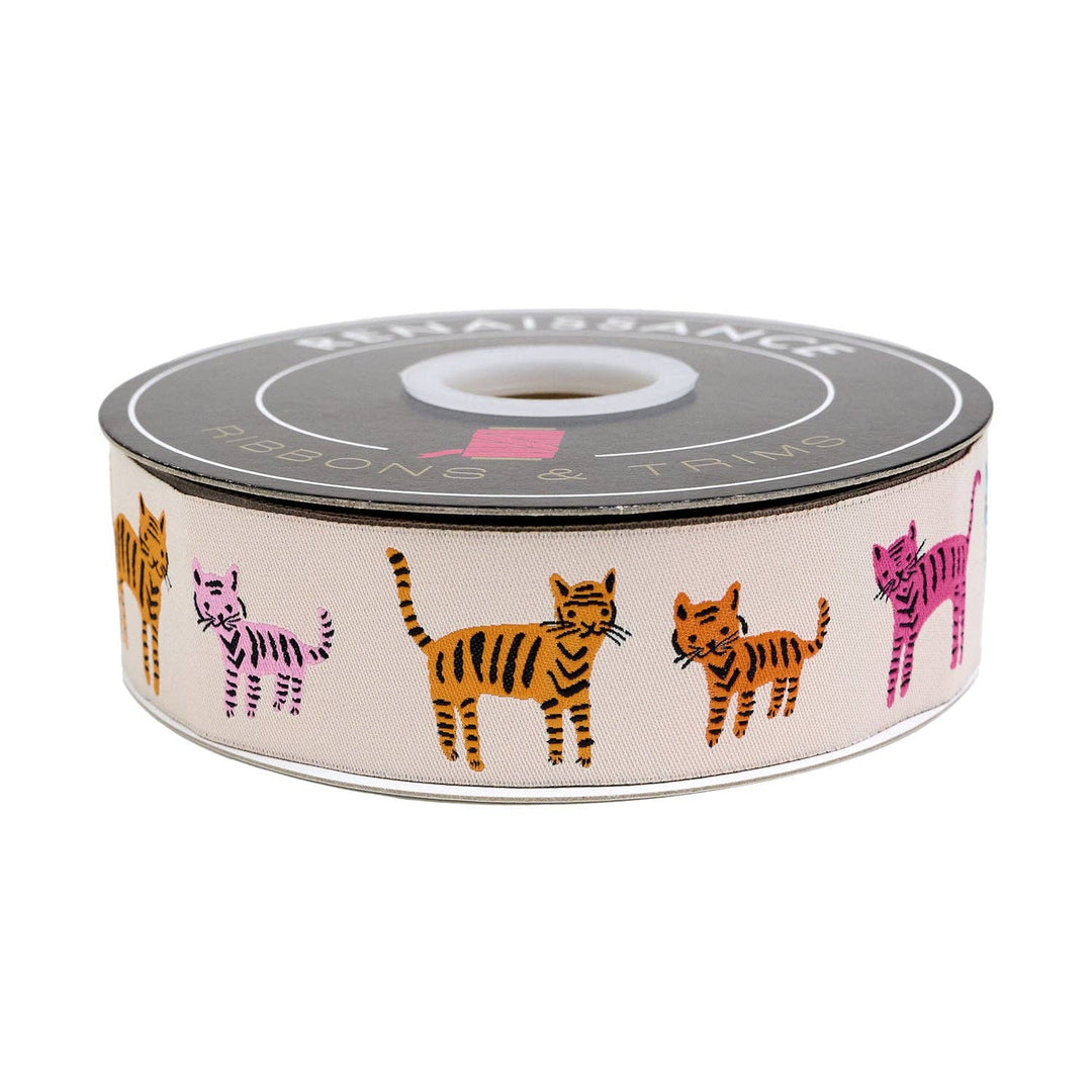 Catnap - Tiger Stripes in Natural - 1-1/2" Wide