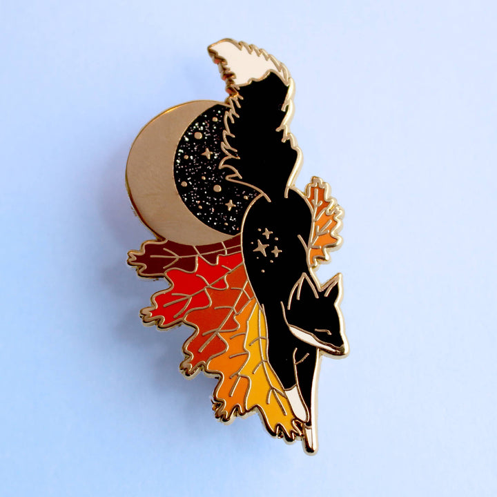 Fox Enamel Pin