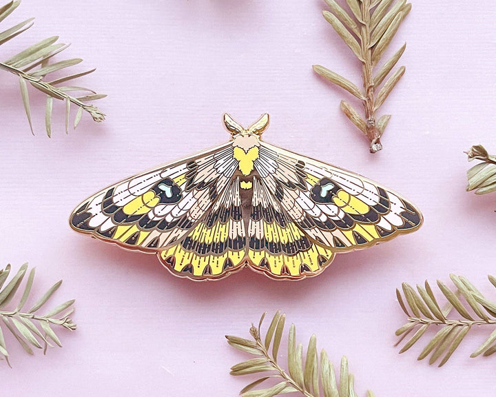 Sheep Moth Enamel Pin