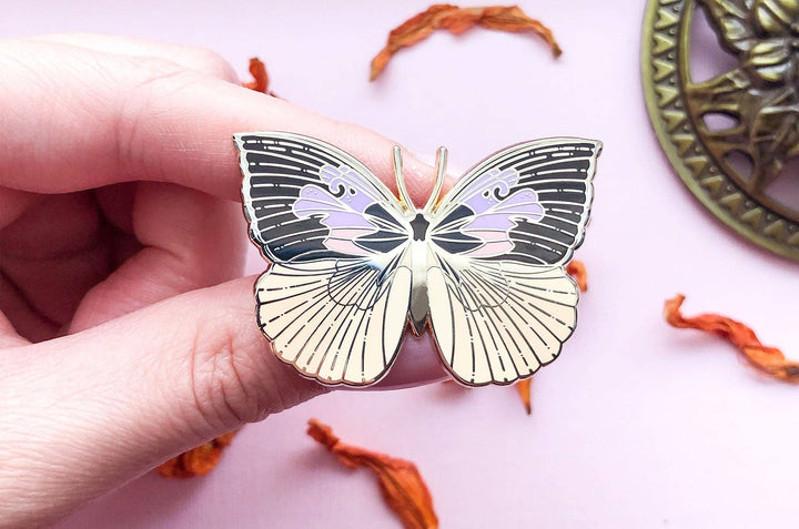 California Dogface Butterfly Enamel Pin