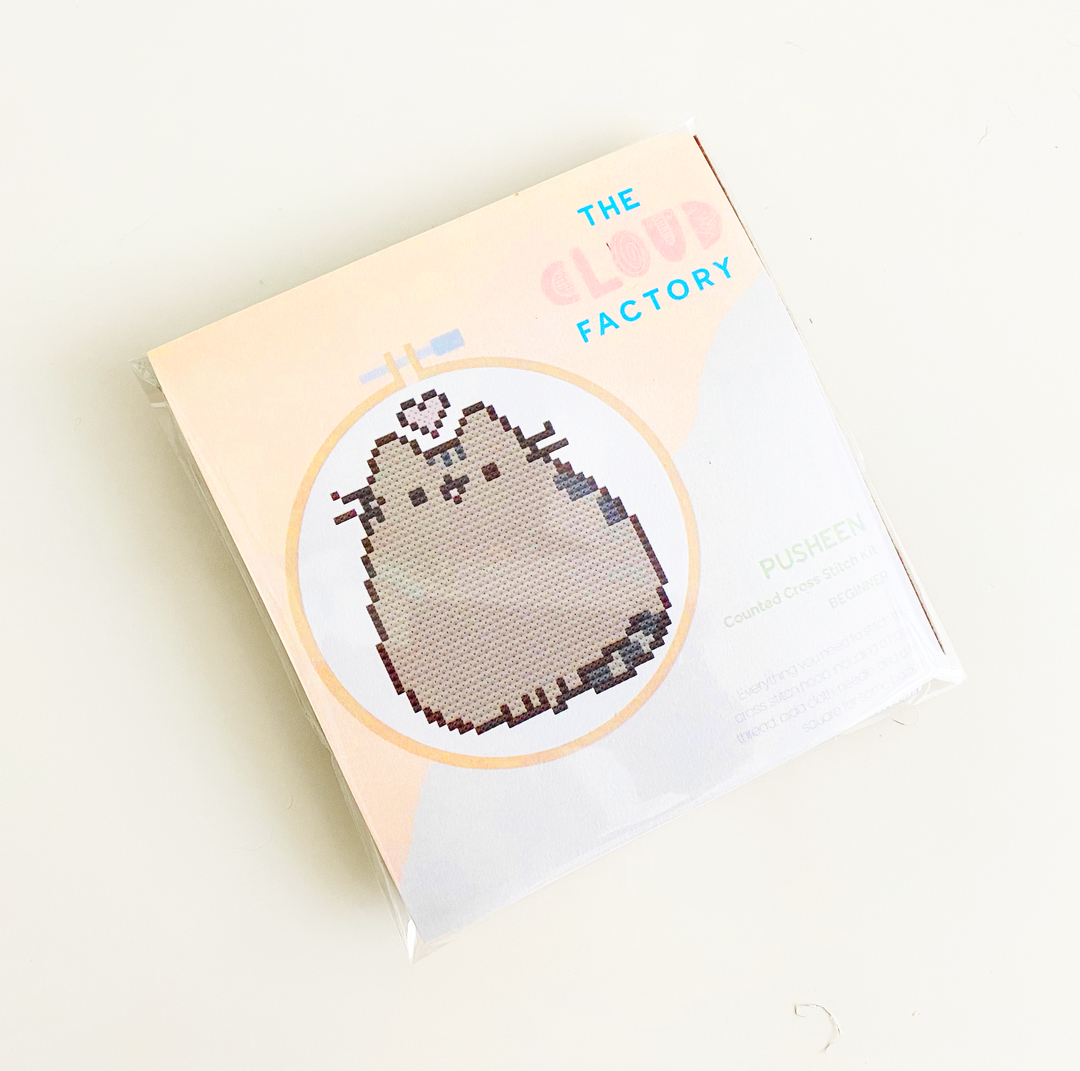Pusheen Cross Stitch Kit