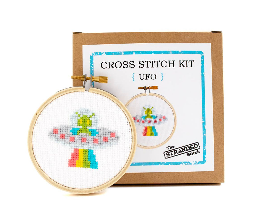 UFO - DIY Mini Cross Stitch Kit