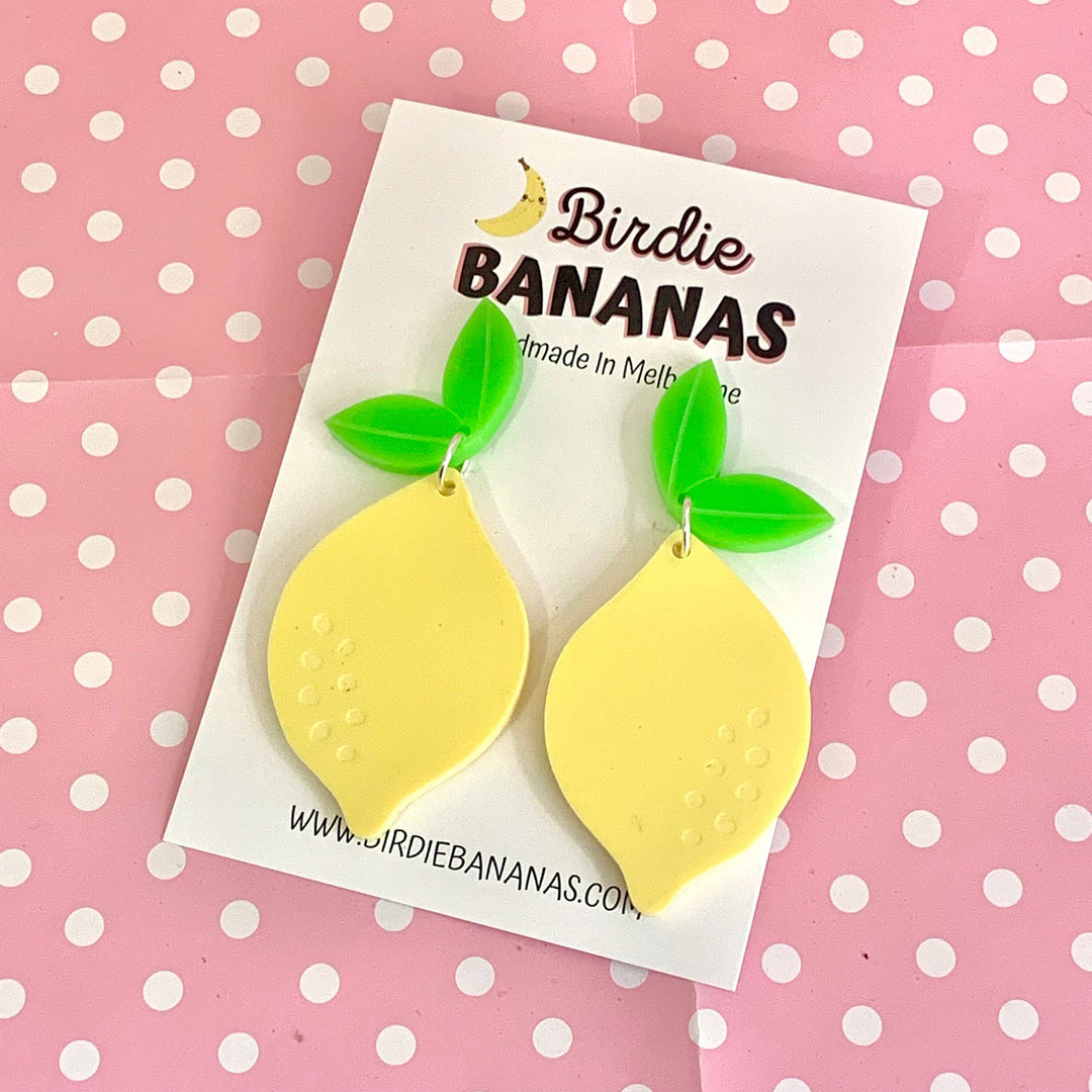 Lemon Earrings