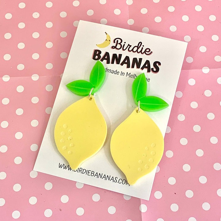 Lemon Earrings