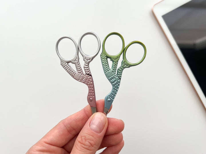 Embroidery Crane Scissors