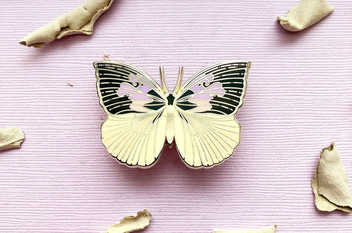 California Dogface Butterfly Enamel Pin
