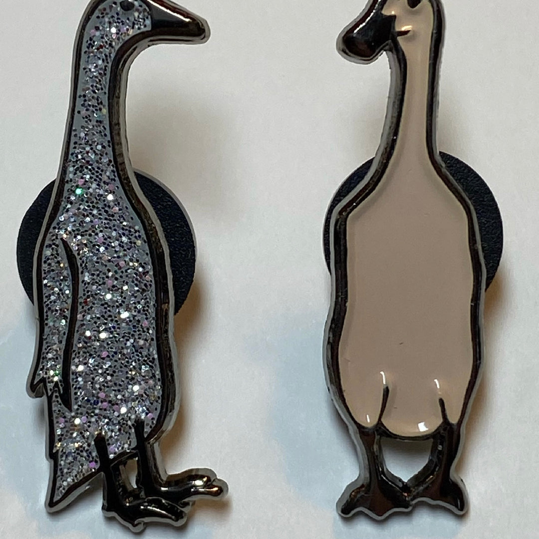 Indian Runner Ducks Enamel Pins