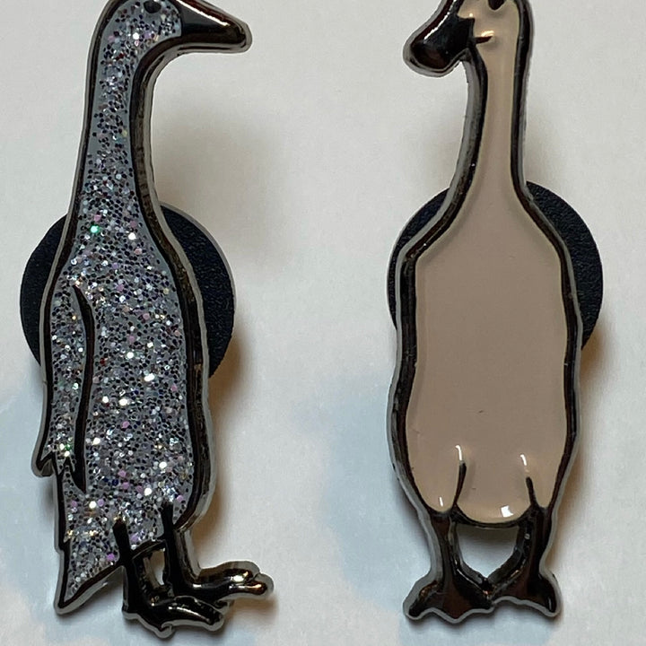 Indian Runner Ducks Enamel Pins