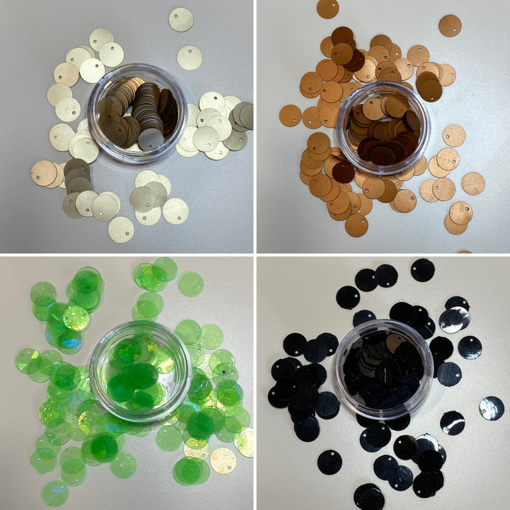 Top Hole 10MM Sequins