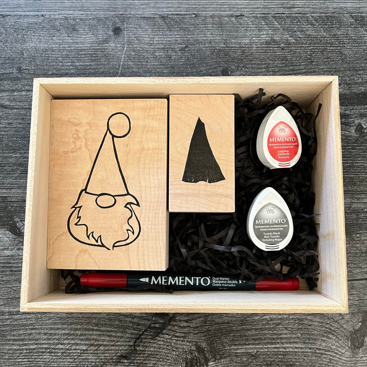 Holiday Gnomes Stamp Set