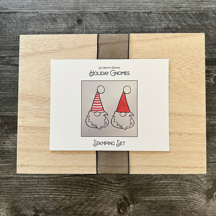 Holiday Gnomes Stamp Set