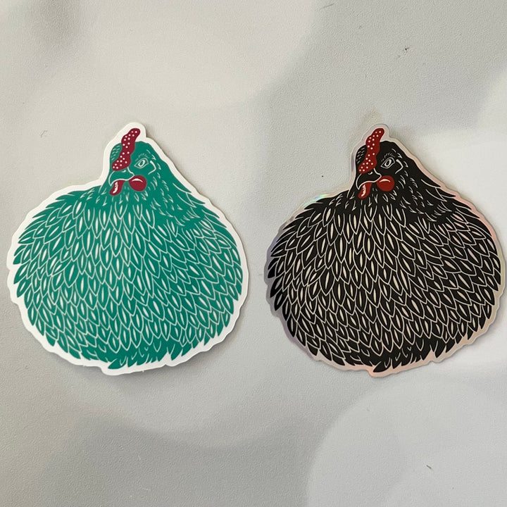 Cluck Sticker