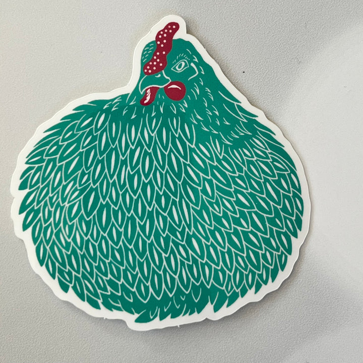 Cluck Sticker