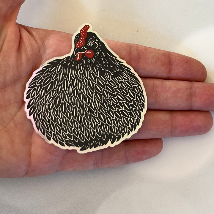 Cluck Sticker