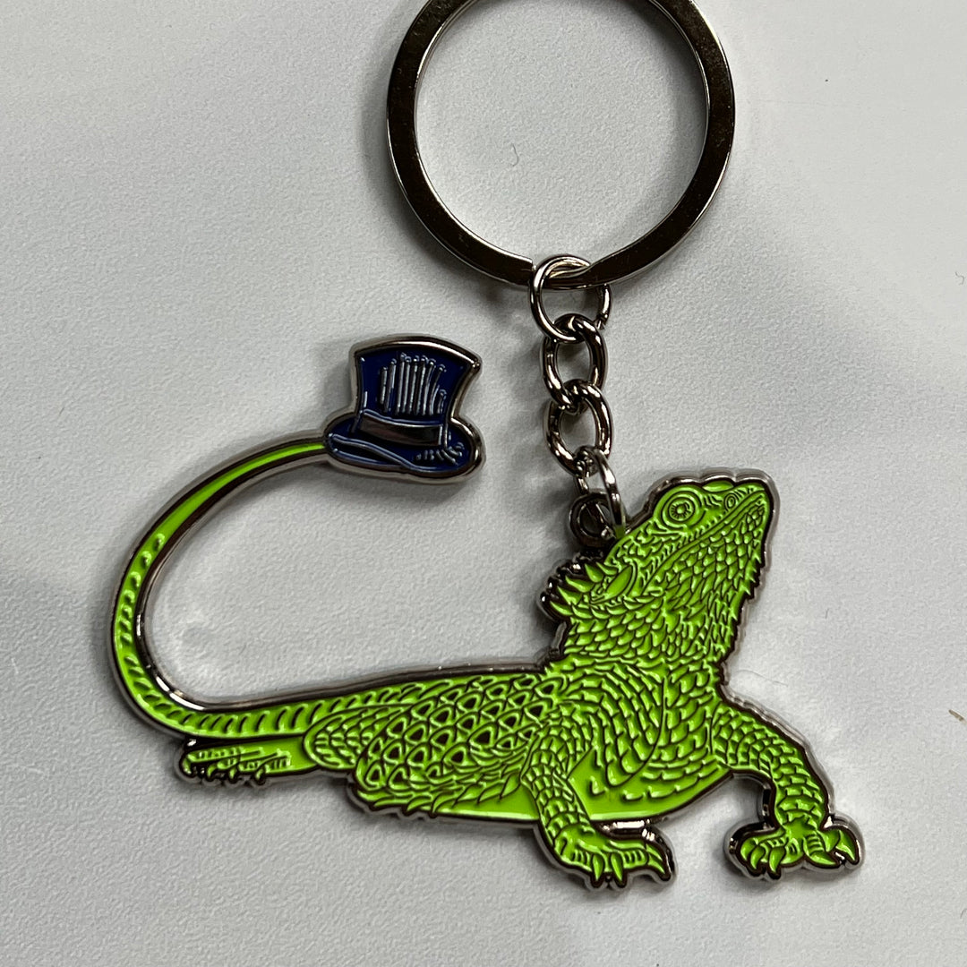 Beardie Keychain